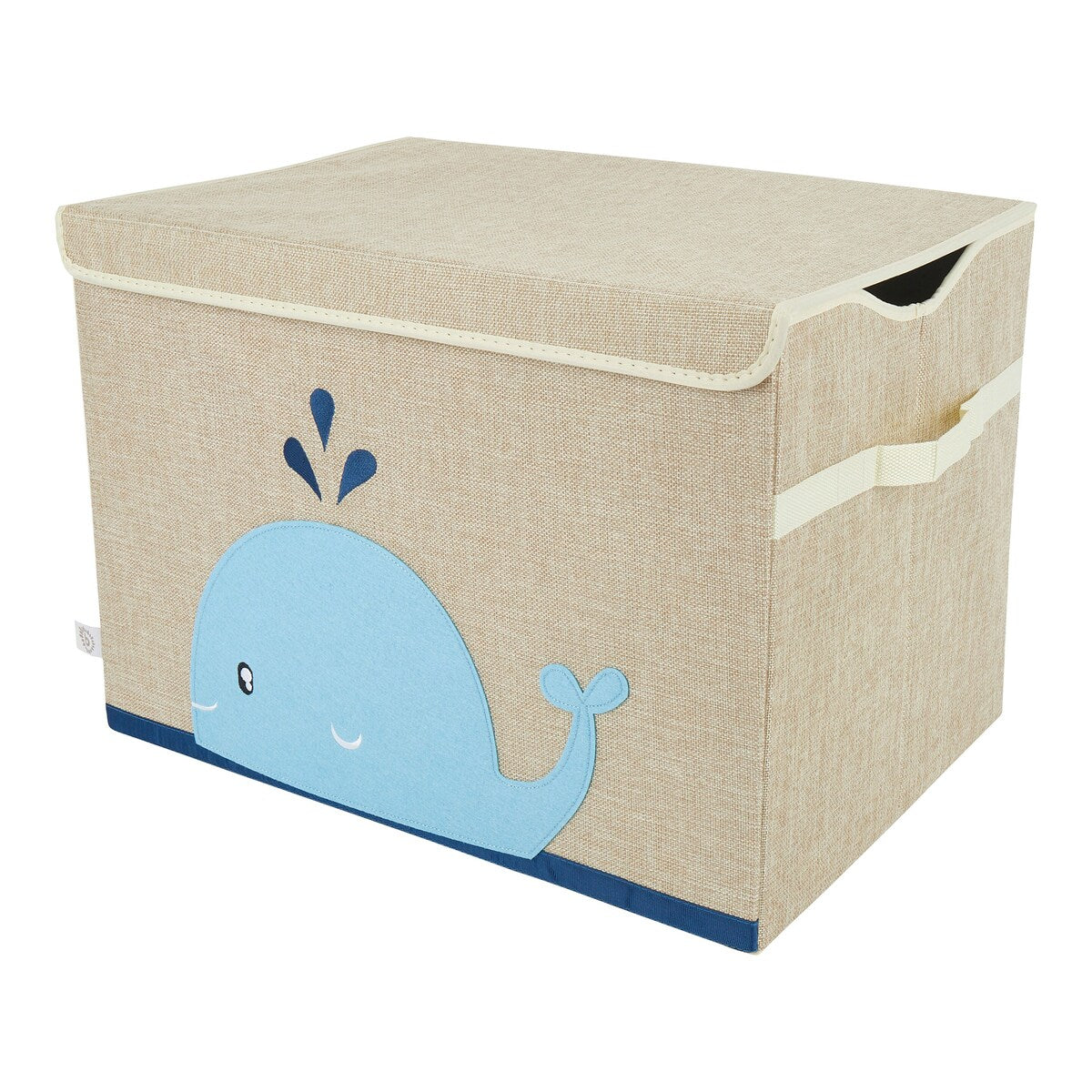 Oppbevaringskiste med lokk 36x51x36 cm polyester - Bieco