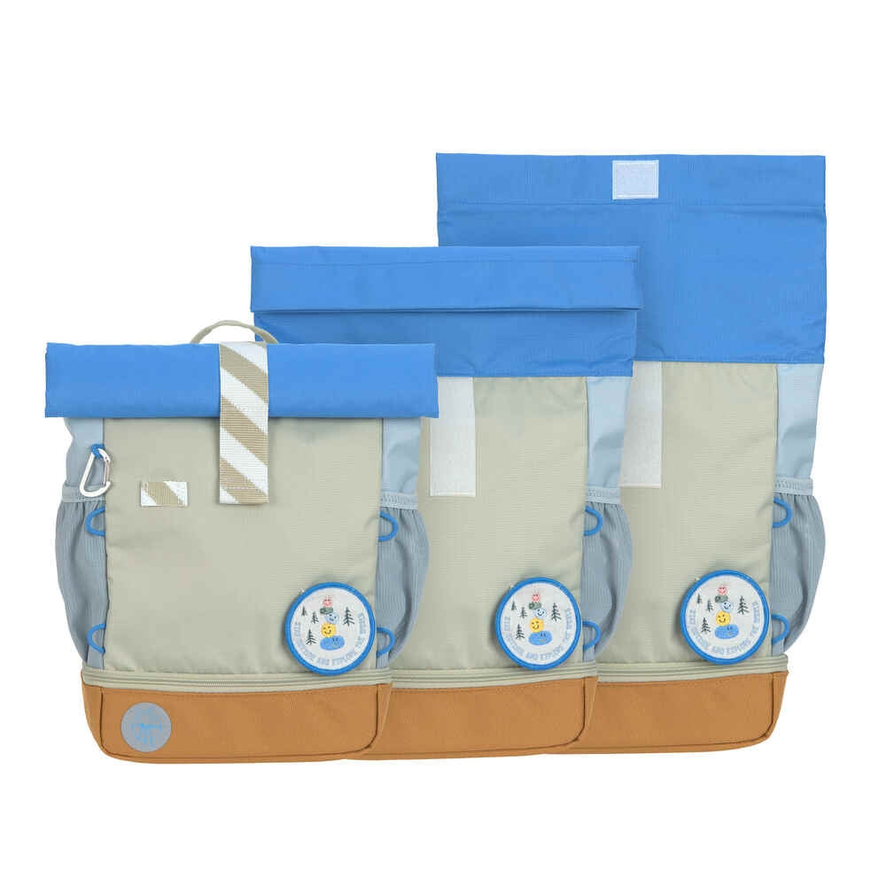 Barnehagesekk Rolltop Sunny Explorer fra 3 år - Lässig