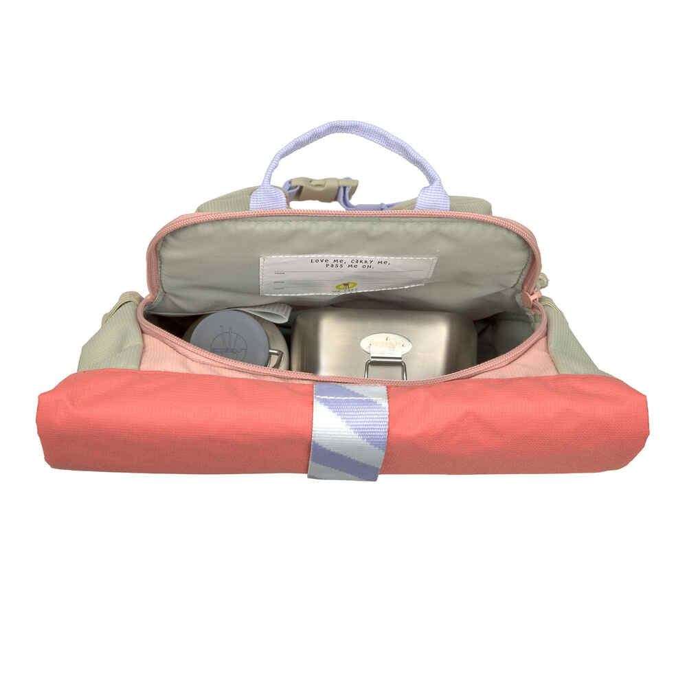 Barnehagesekk Rolltop Sunny Explorer fra 3 år - Lässig