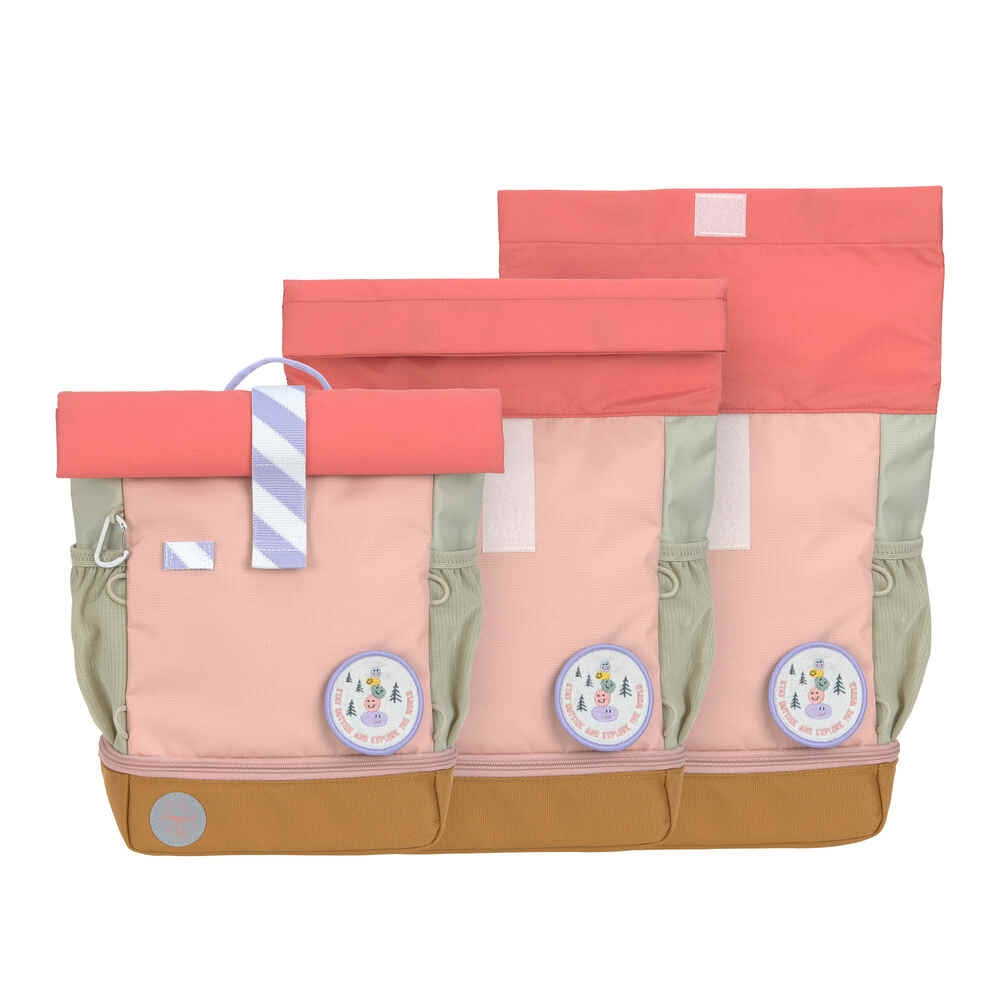 Barnehagesekk Rolltop Sunny Explorer fra 3 år - Lässig