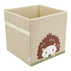 Oppbevaringsboks i polyester 32x32x32 cm med dyremotiv - Bieco