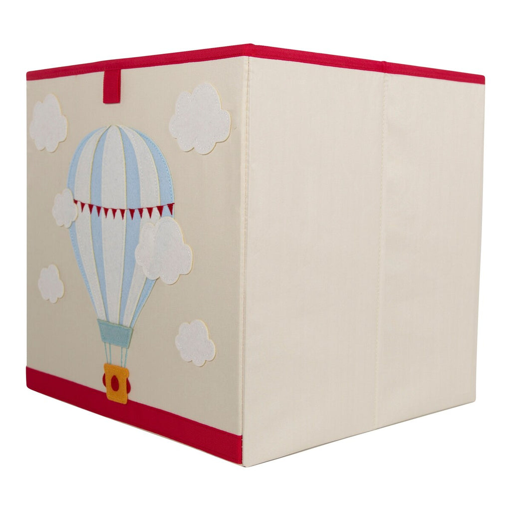 Oppbevaringsboks sammenleggbar 33x33x33 cm polyester - littleworld