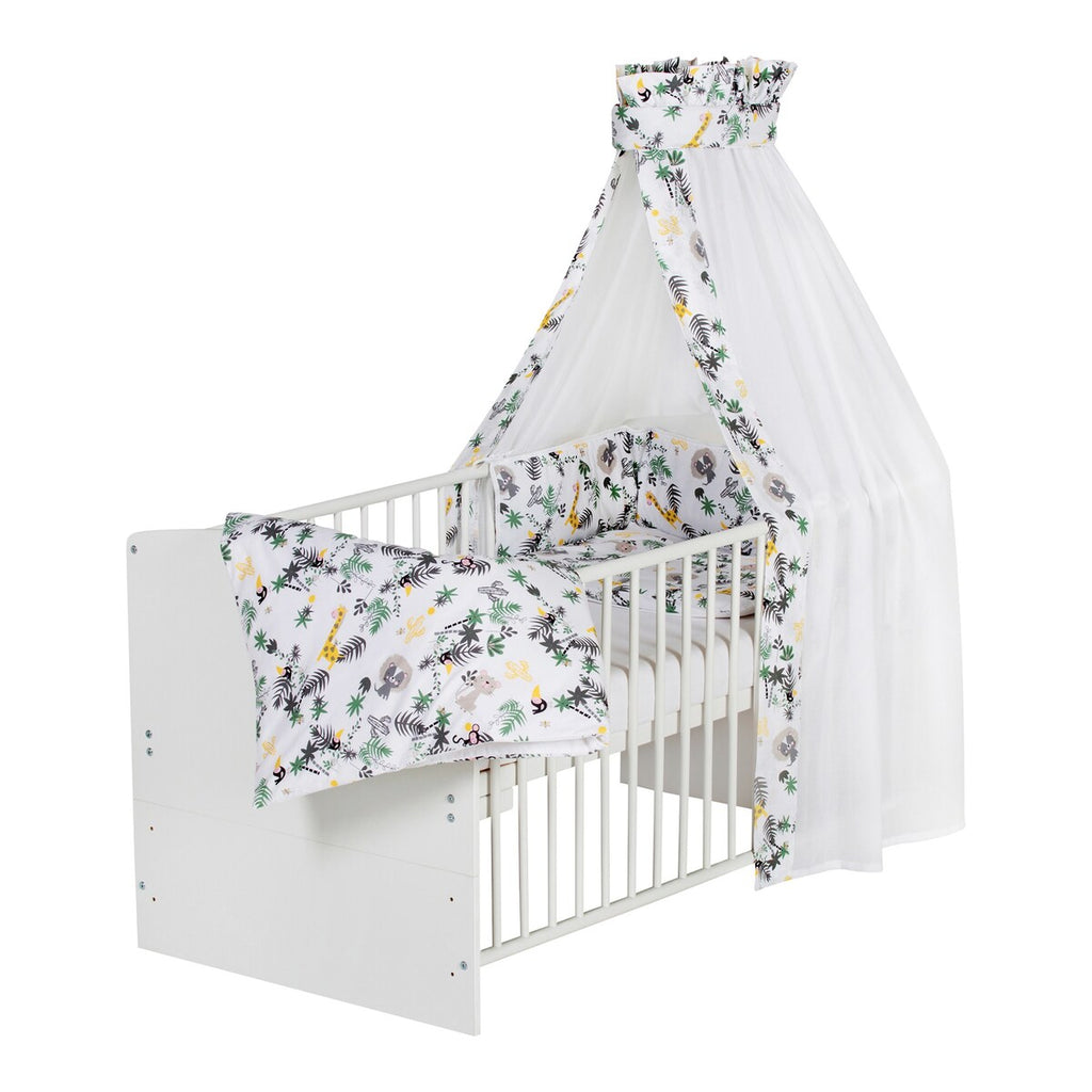 Sprinkelseng med komplett utstyr Classic White 70x140 cm - Schardt
