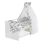 Sprinkelseng med komplett utstyr Classic White 70x140 cm - Schardt