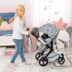 Kombi-dukkevogn Xeo med sportssete og justerbart håndtak fra 3 år - Bayer Design