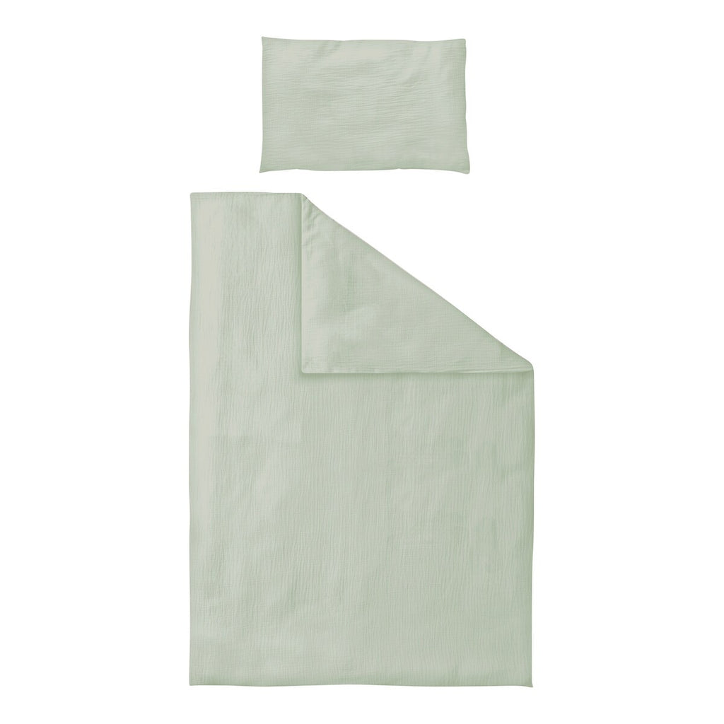 Sengetøy musselin 40x60 / 100x135 cm bomull - BORNINO HOME