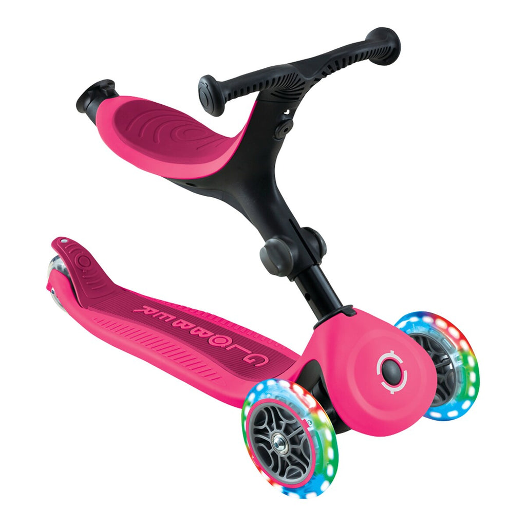 Sparkesykkel 3-i-1 Go-Up Active med lyshjul fra 15 mnd - Globber