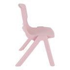 Barnestol i massivt tre og MDF, sitthøyde 30,5 cm - roba