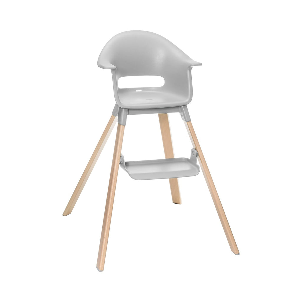 Barnestol Clikk med sittepute i bøk fra 6 mnd - Stokke