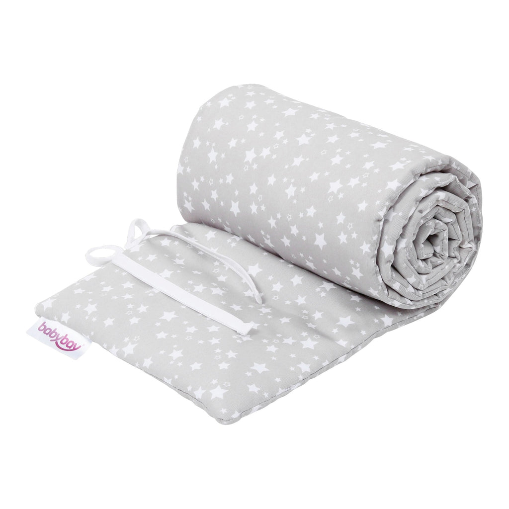 Sengebeskytter i piqué for bedside-seng Original 148x25 cm - babybay