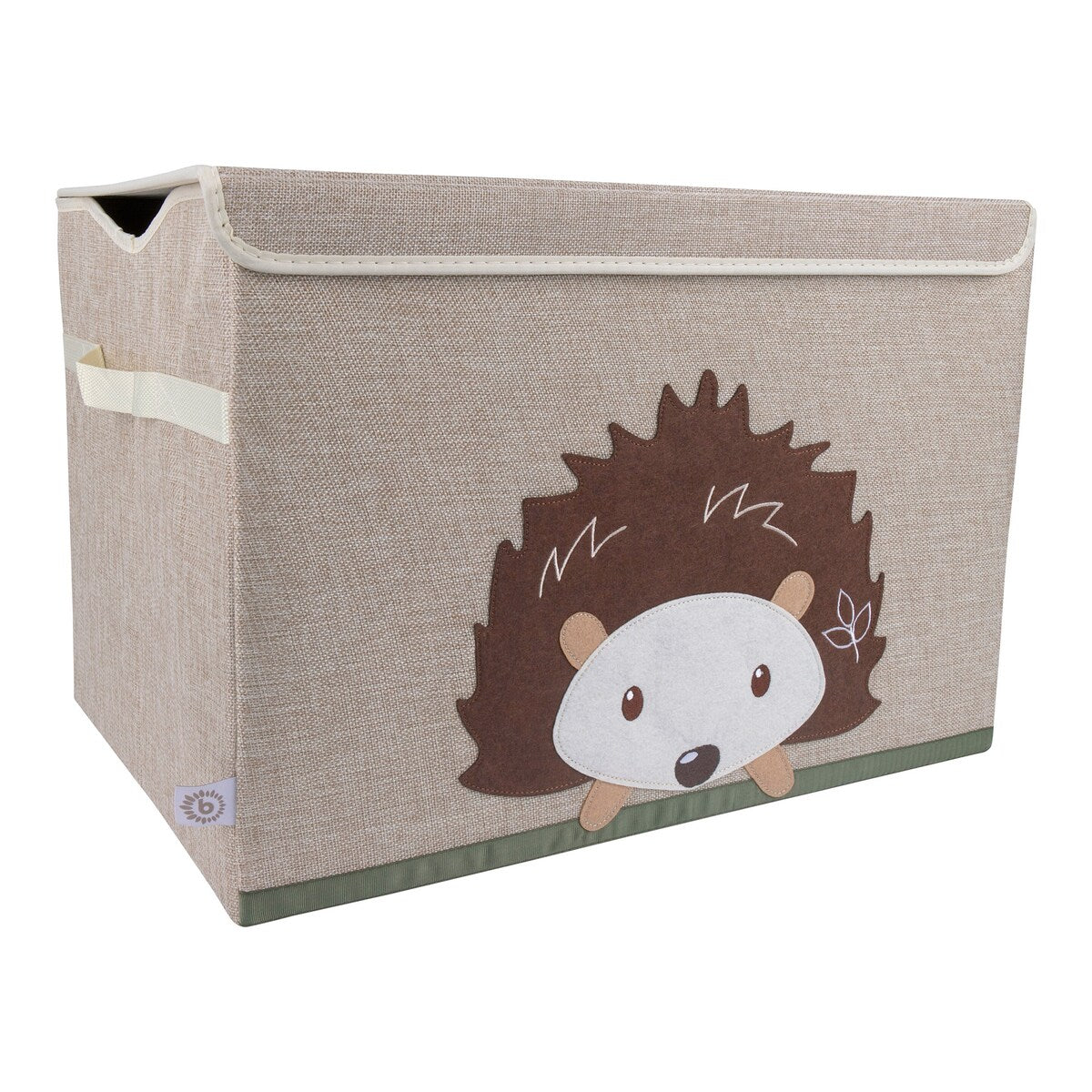 Oppbevaringskiste med lokk 36x51x36 cm polyester - Bieco