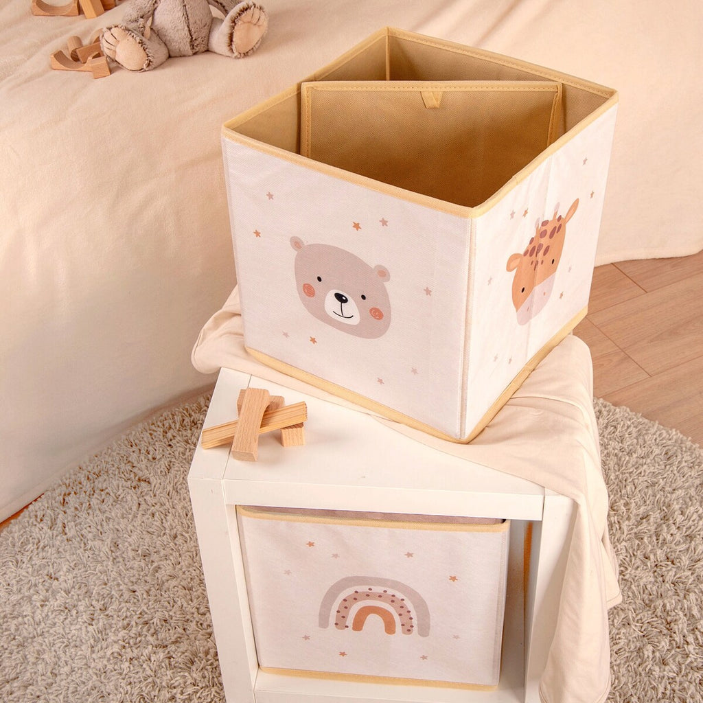 Oppbevaringsboks sammenleggbar 30x30x30 cm - Baby Best