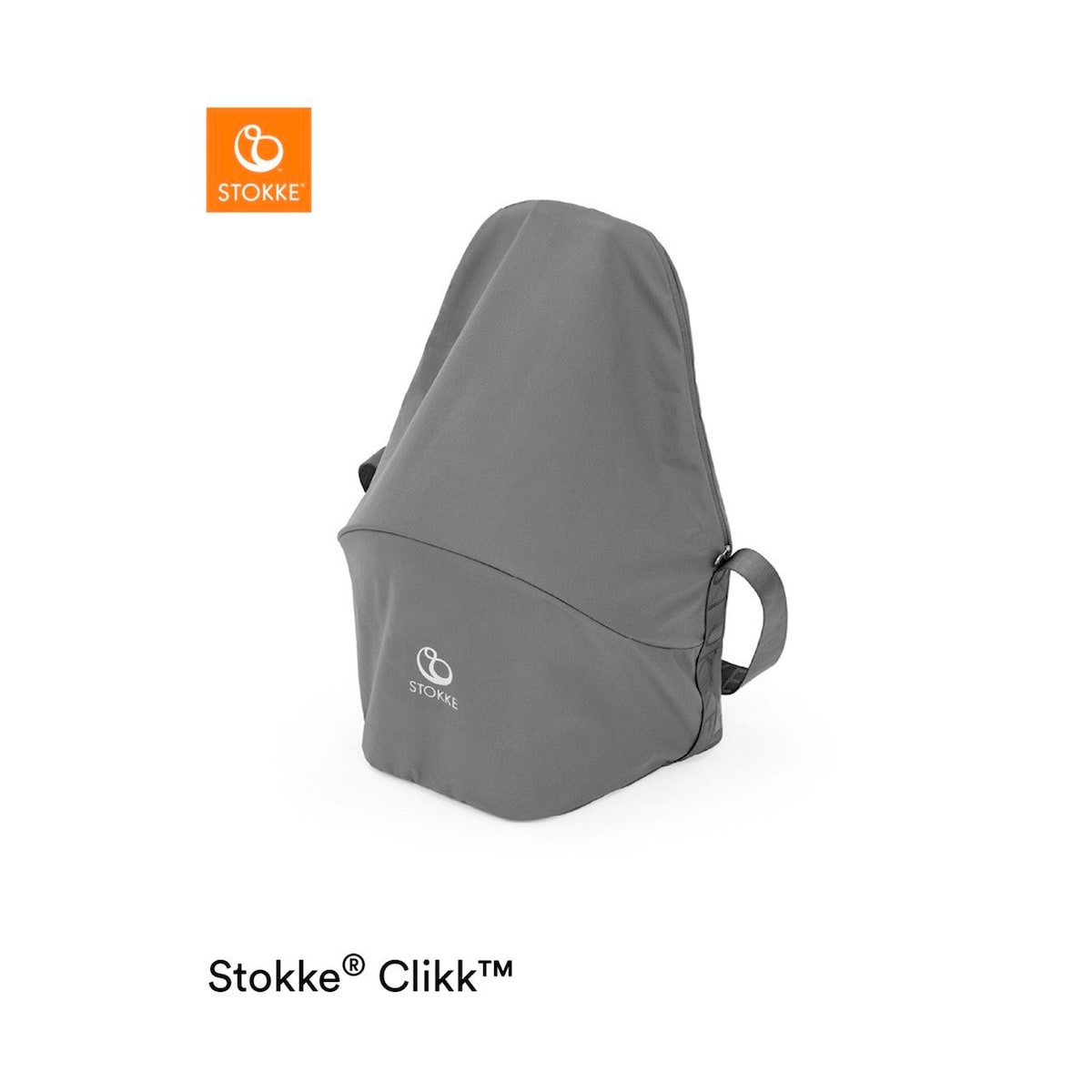 Barnestol Clikk med reiseveske i bøk fra 6 mnd - Stokke