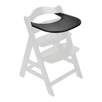 Spisebrett Alpha Click Tray i plast fra 6 mnd 44x46 cm - Hauck