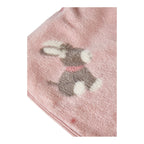 Babyteppe i plysj med andemotiv 75x100 cm - Sterntaler