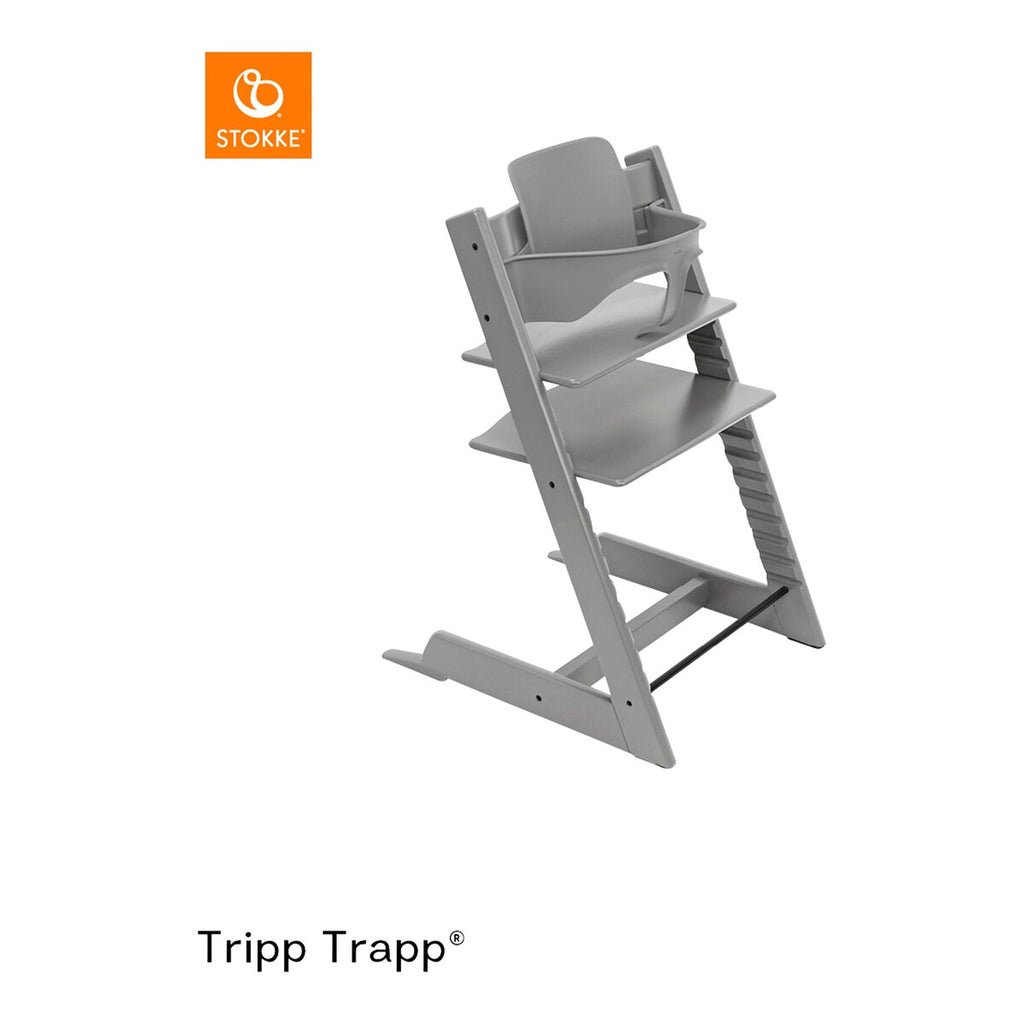 Tripp Trapp pakke i bøk med Newborn Set og Baby Set - Stokke