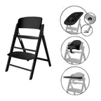 Barnestol CLICK & FOLD 4in1-sett med vippestol i bøk - Cybex