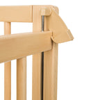 Bedside crib Cocon 40x90 cm massiv bøk med hjul - Fillikid