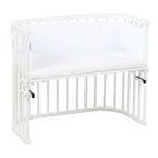 Sengebeskytter i økologisk bomull for bedside-seng 34x180 cm - babybay
