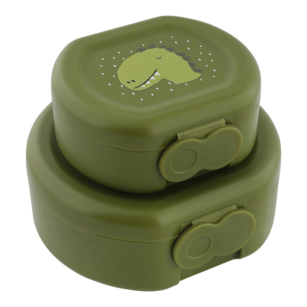 Snackbokser 2-delers sett med klips 300 og 150 ml - Trixie