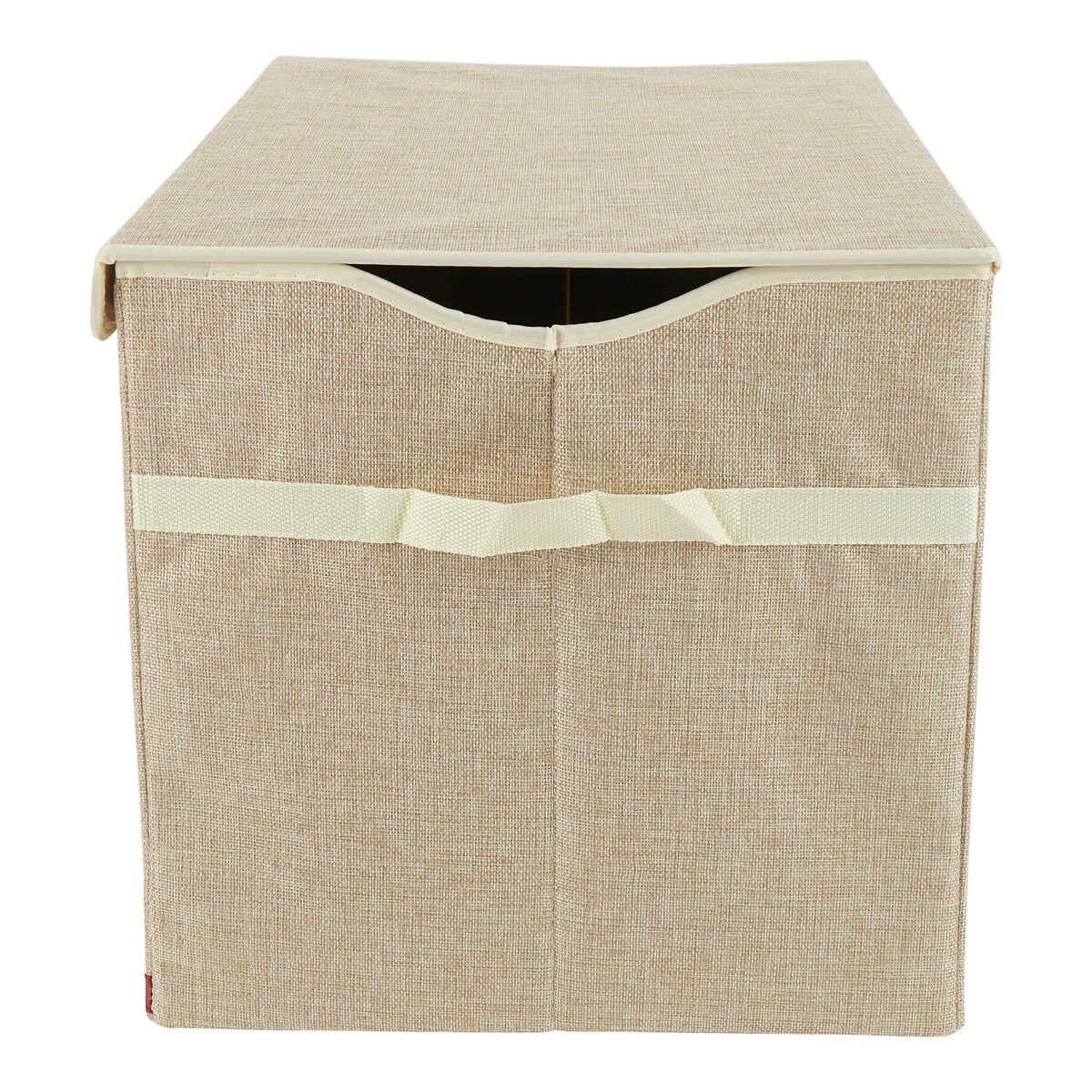 Oppbevaringskiste med lokk 36x51x36 cm polyester - Bieco