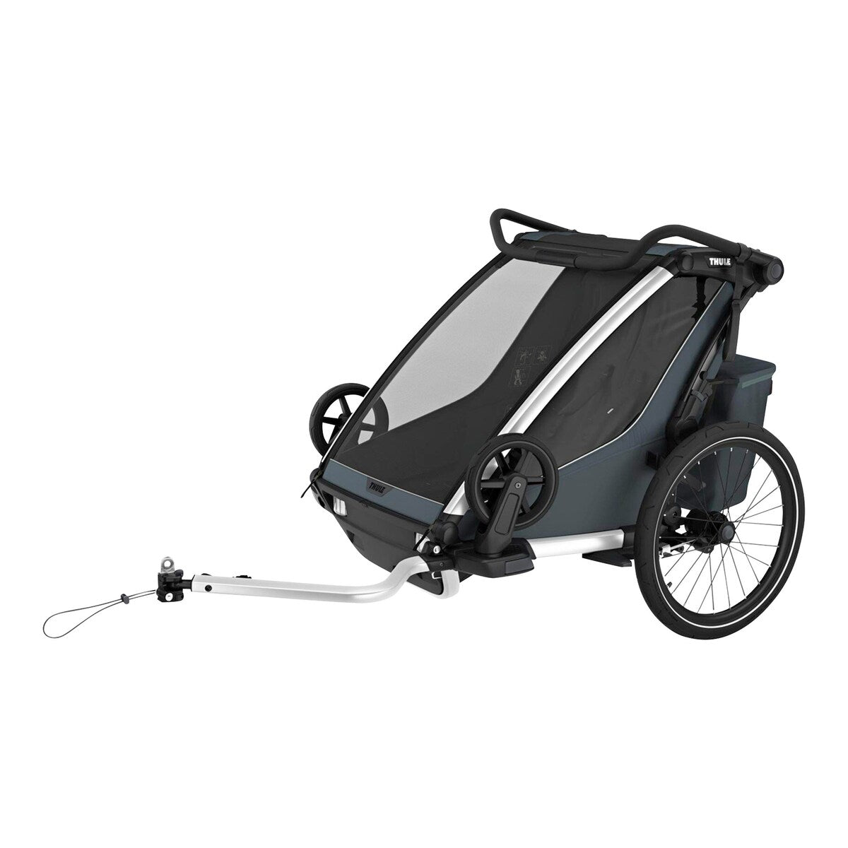 Sykkeltilhenger Chariot Cross 2 Double 2024 fra 9 mnd - Thule