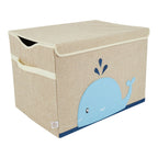 Oppbevaringskiste med lokk 36x51x36 cm polyester - Bieco