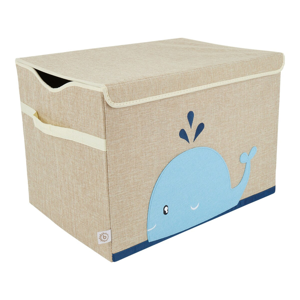 Oppbevaringskiste med lokk 36x51x36 cm polyester - Bieco