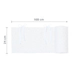 Sengebeskytter i økologisk bomull for bedside-seng 34x180 cm - babybay