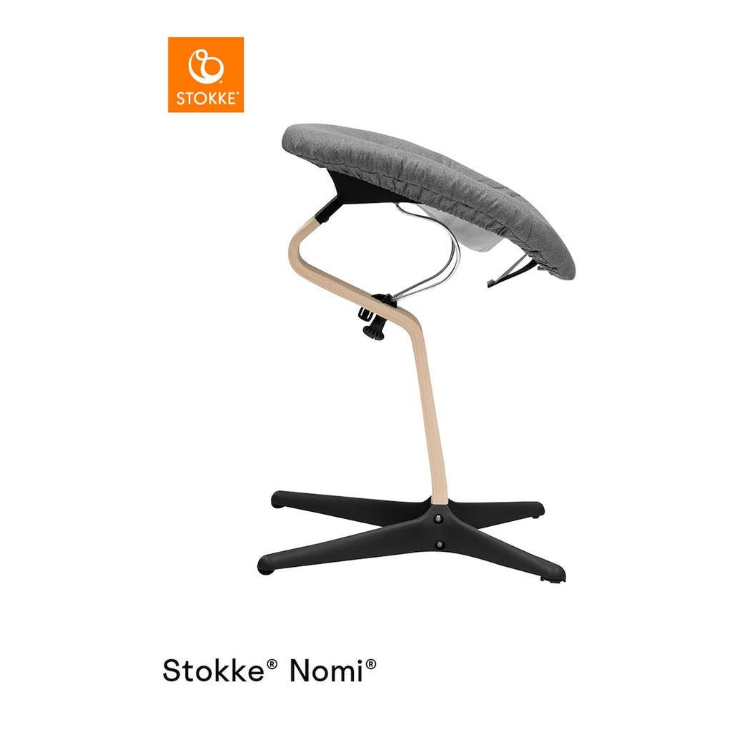 Nomi barnestol med newborn-sett, eik/bøk-finer, fra fødsel - Stokke
