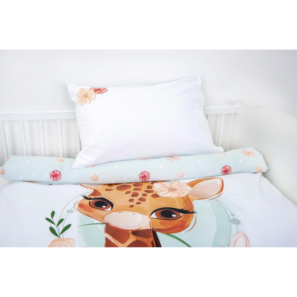 Flanell vendbart sengetøy 40x60 / 100x135 cm bomull - Baby Best