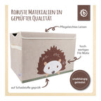 Oppbevaringskiste med lokk 36x51x36 cm polyester - Bieco