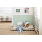 Strikket babyteppe bomull 80x100 cm - BORNINO HOME