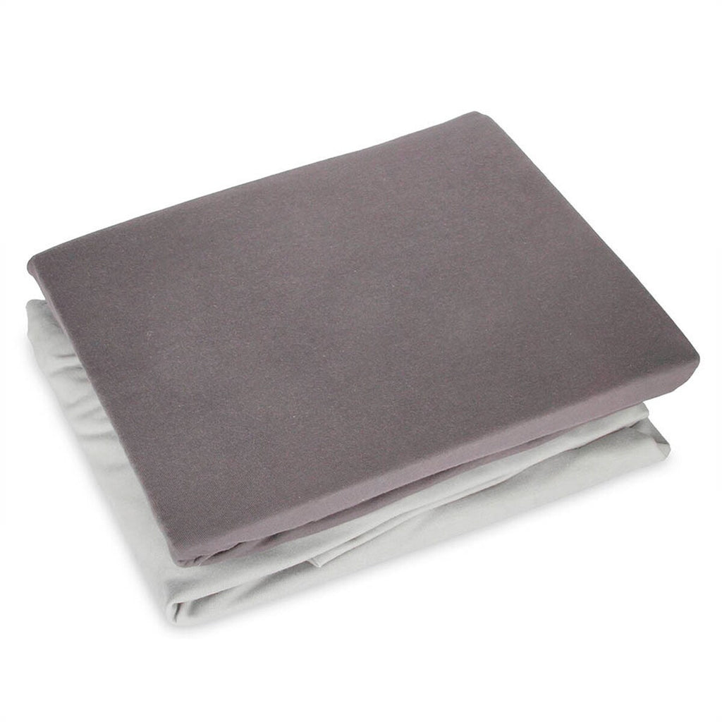 Stretchlaken i bomullsjersey 2-pack 60x120/70x140 cm - schlummersack