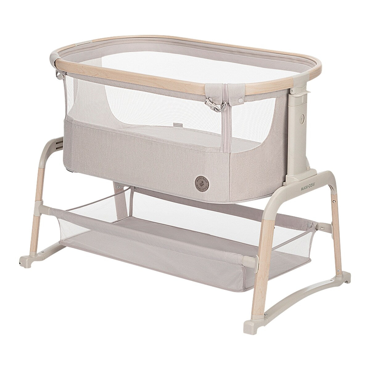 Bedside crib Iora Air med madrass og reiseveske fra fødsel - Maxi-Cosi