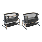Bedside crib Iora Air med madrass og reiseveske fra fødsel - Maxi-Cosi