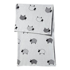 Strikket babyteppe bomull 80x100 cm - BORNINO HOME