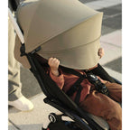 Pakke Tripp Trapp barnestol inkl. YOYO3 stell svart & tekstilsett 6+ taupe - Stokke