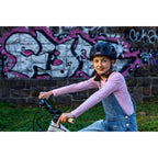 Sykkelhjelm Youn-I 2.0 med LED-baklys for ungdom - ABUS