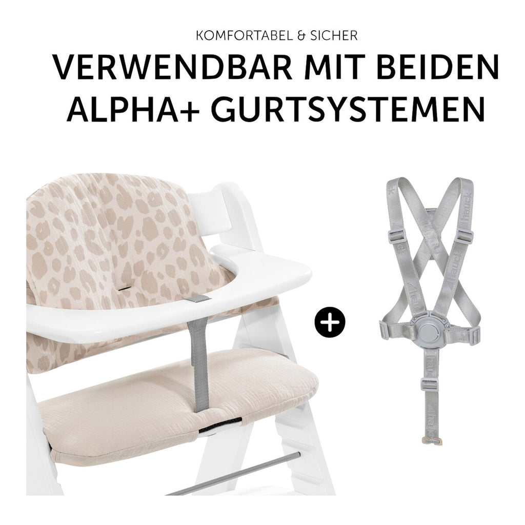 Sittepute Select musselin for Alpha+ barnestol, 2-delt - Hauck