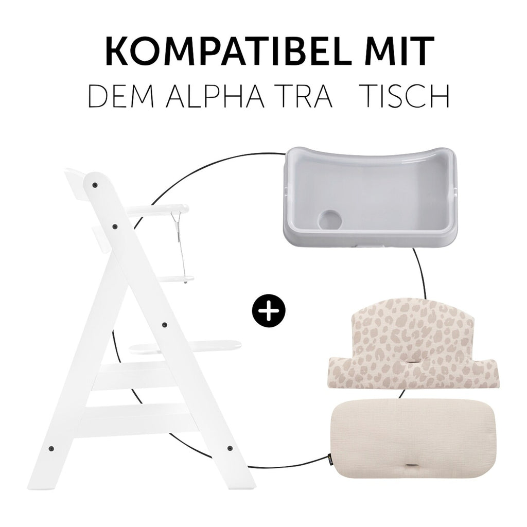 Sittepute Select musselin for Alpha+ barnestol, 2-delt - Hauck