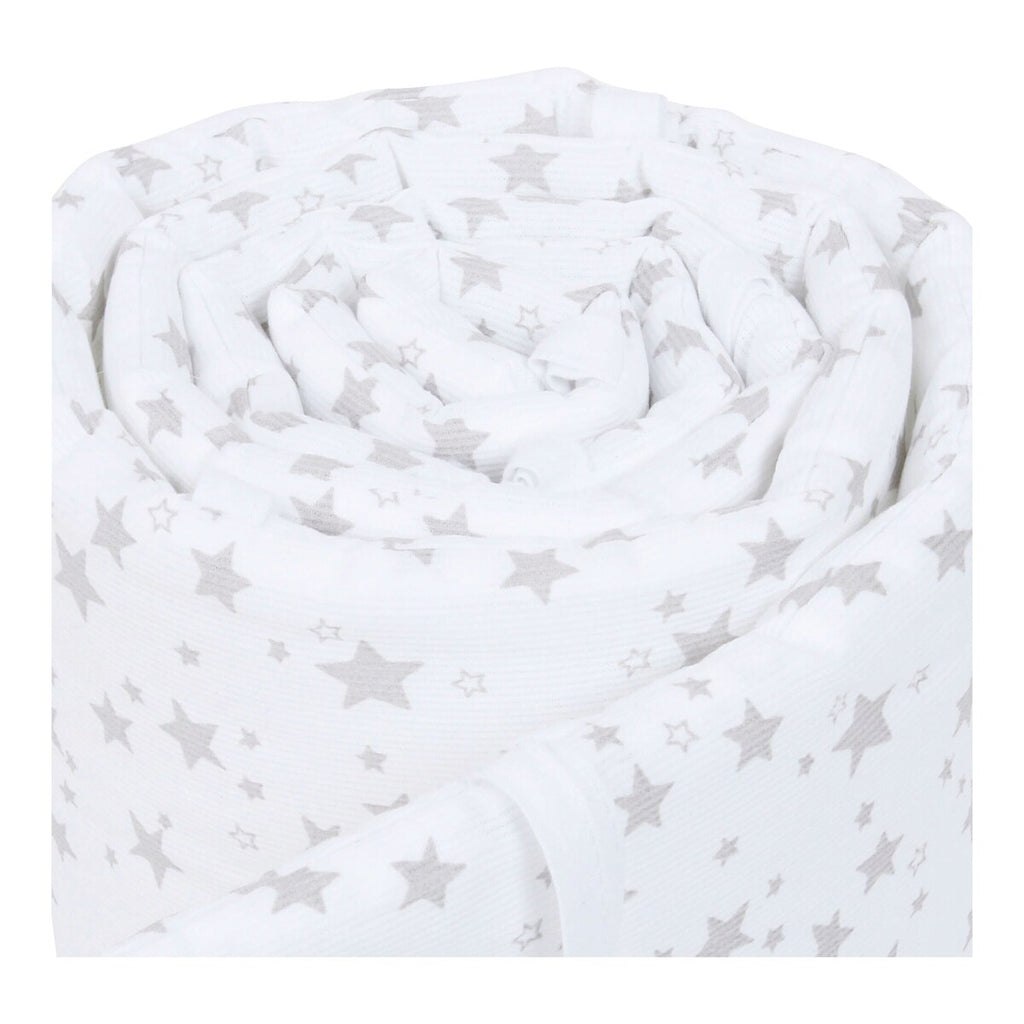 Sengebeskytter i piqué for bedside-seng Original 148x25 cm - babybay
