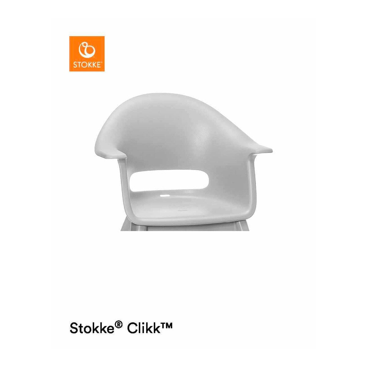 Barnestol Clikk fra 6 mnd til 3 år, bøk - Stokke