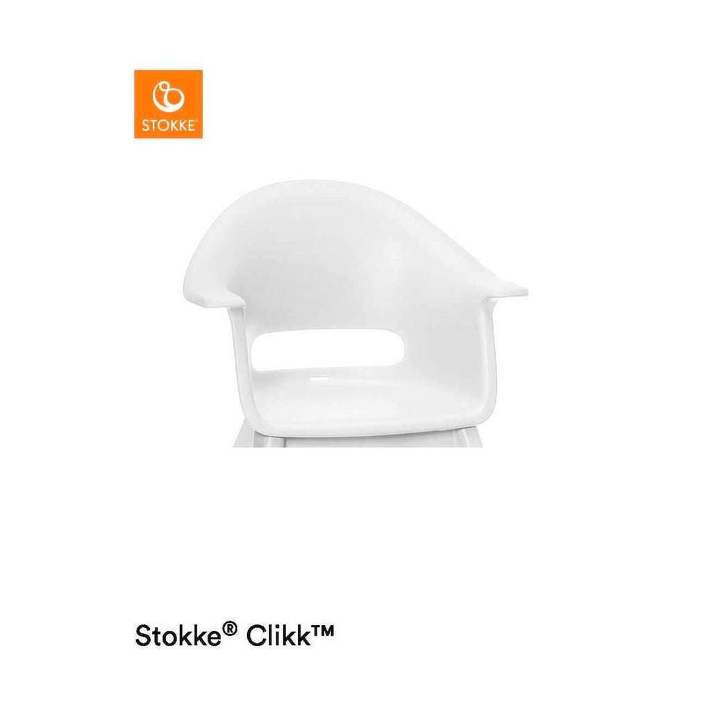 Barnestol Clikk med sittepute i bøk fra 6 mnd - Stokke