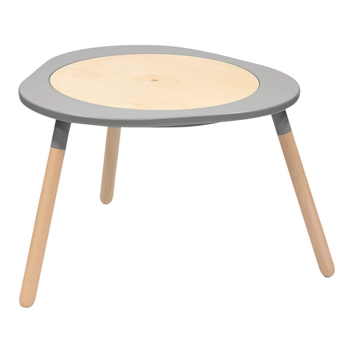 Multifunksjonsbord MuTable V2 med trestol, 3 høyder - Stokke