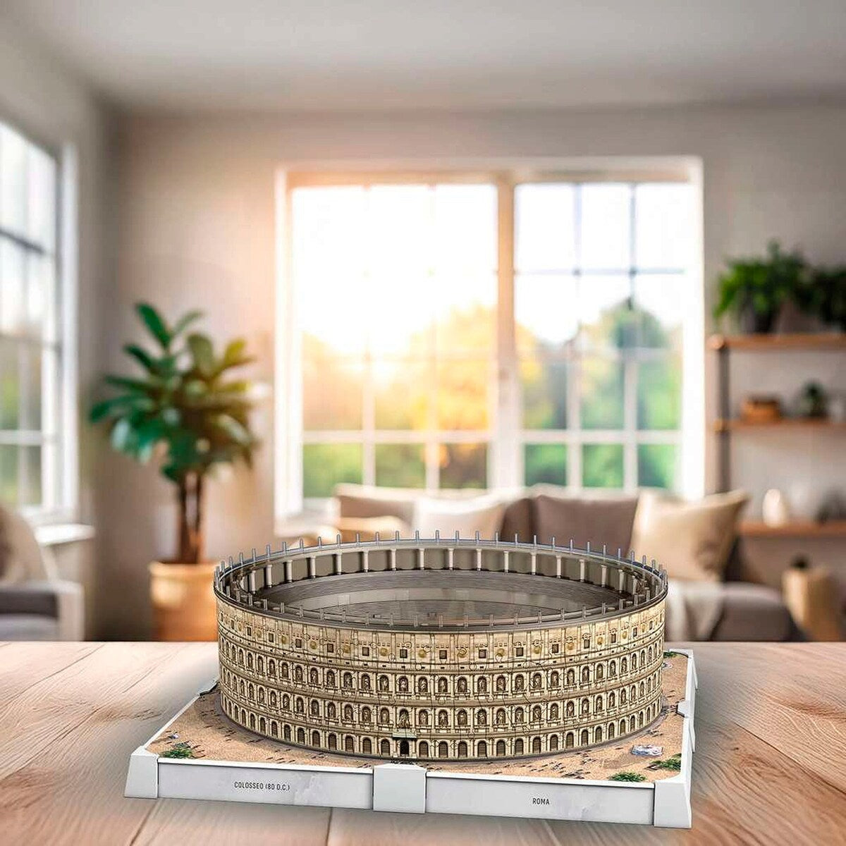 3D-puslespill Colosseum Roma med LED-lys 216 deler - Ravensburger