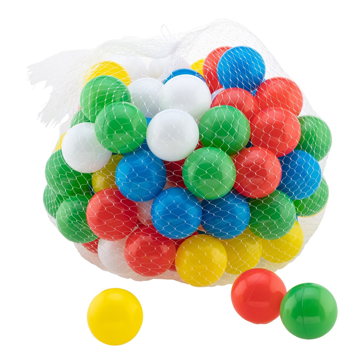 Ballbassengballer 100 stk Ø 6 cm i 5 farger - solini