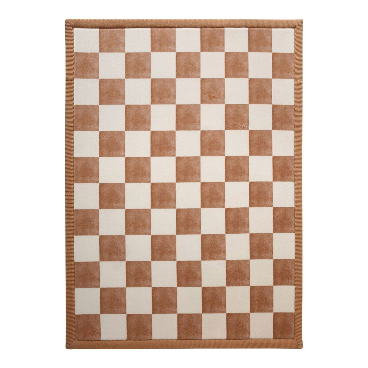 Barneteppe med minneskum 150x200 cm korallfløyel - Hakuna Matte