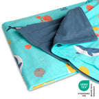 Sengetøy i bomullsjersey 100x135/40x60 cm vendbart - schlummersack