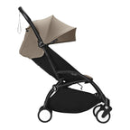 Pakke Tripp Trapp barnestol inkl. YOYO3 stell svart & tekstilsett 6+ taupe - Stokke